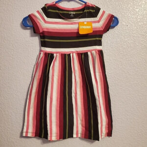 Gymboree Girls Striped Midi Dress 3T